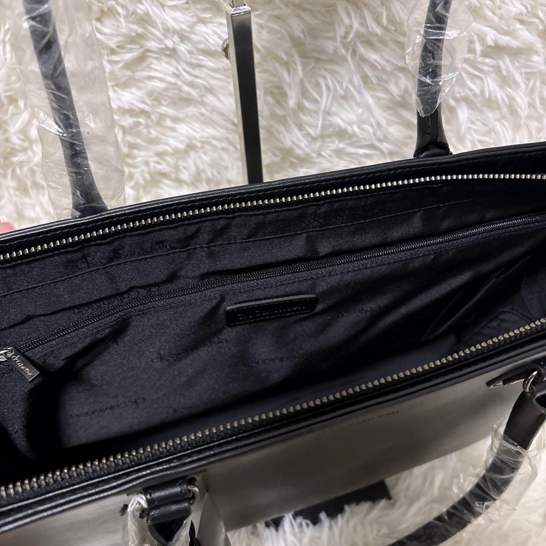 【新品】  カルバンクライン　ビジネスバッグ　A4収納　黒