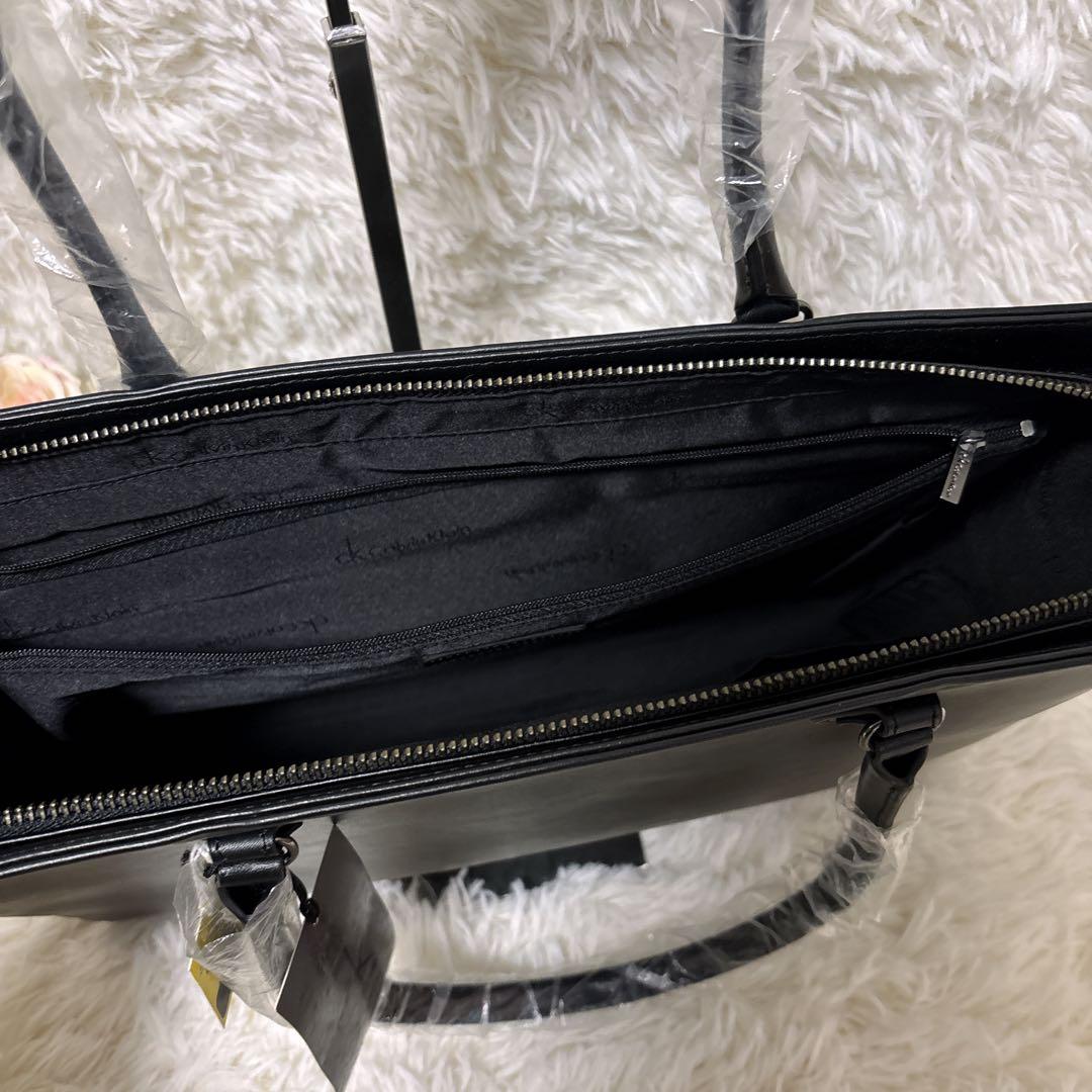 【新品】  カルバンクライン　ビジネスバッグ　A4収納　黒