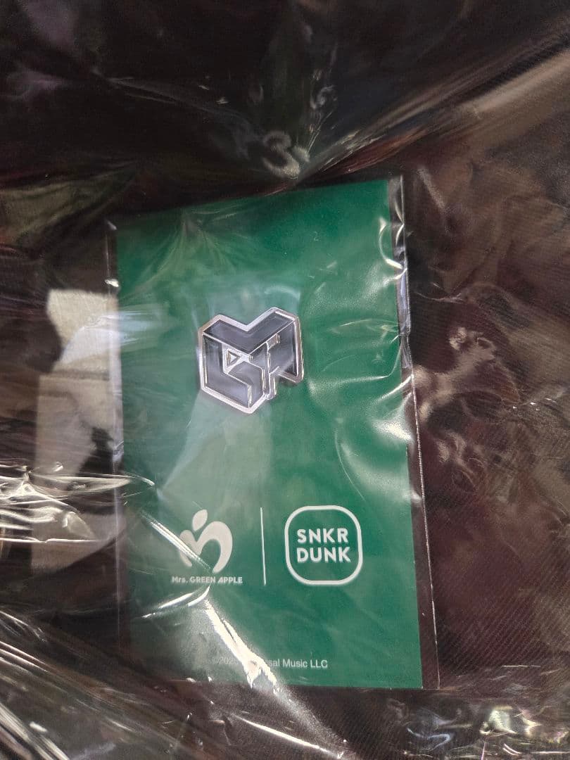 Mrs. GREEN APPLE ブラックキャップ ピンズ付き‼️