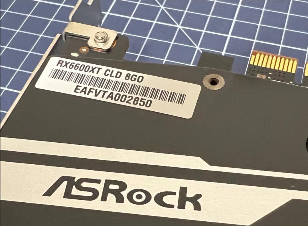 チ*ん様 ASRock グラフィックボード AMD Radeon RX6600