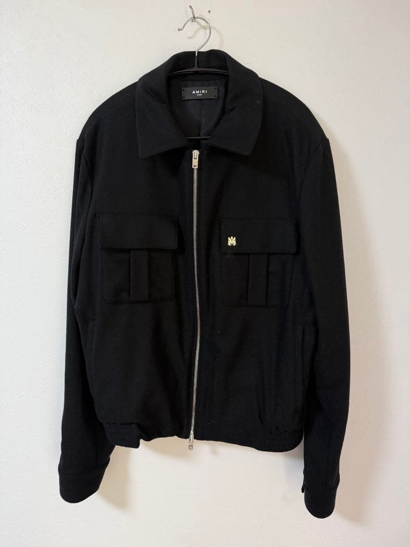 AMIRI アミリ WOOL FLANNEL BLOUSON ジャケットLサイズ
