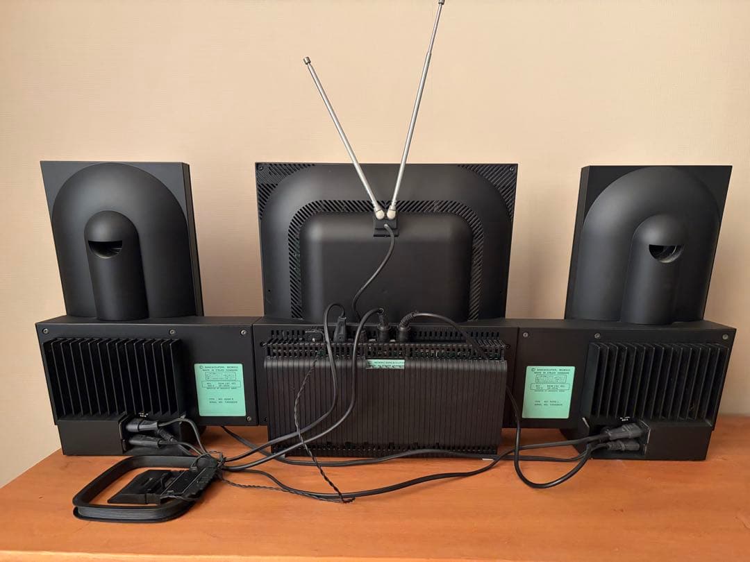 ジャンク品Bang&Olufsen B&O CDカセットプレーヤー/スピーカー