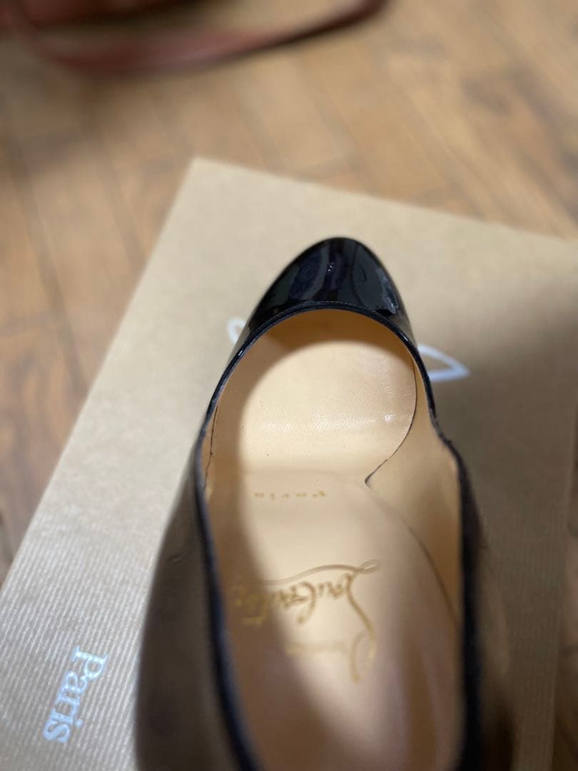 Christian Louboutin 黒　ハイヒール　37