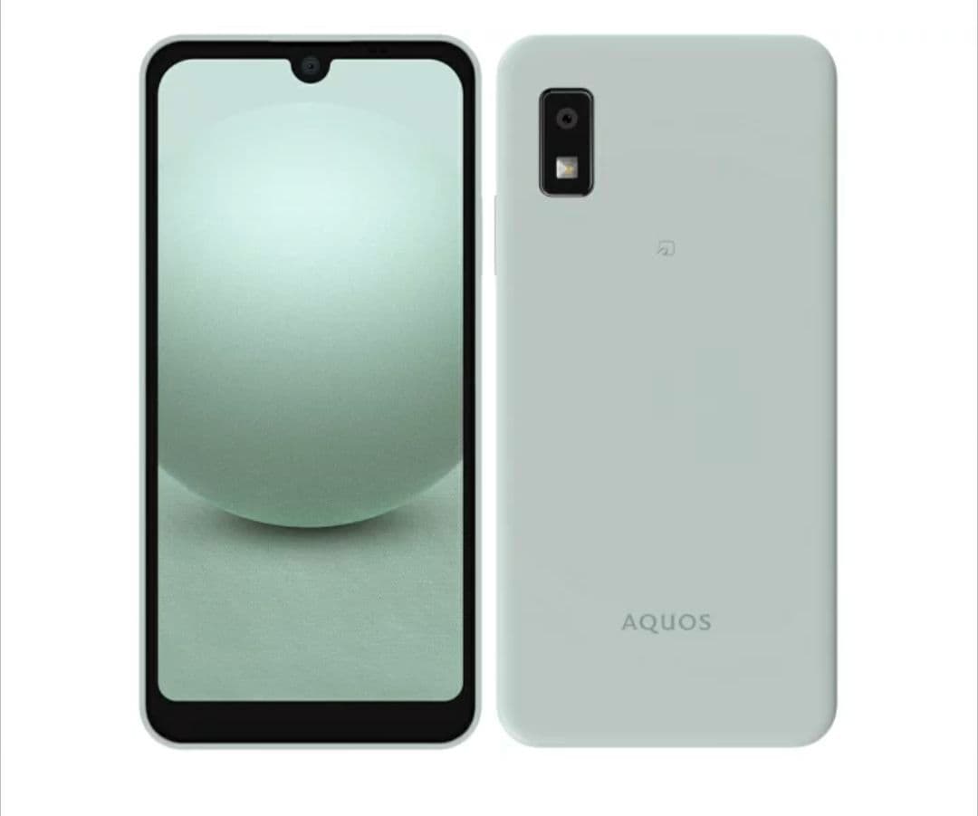 AQUOS wish3 ライトブルー 本体　箱付き　SIMフリー　docomo