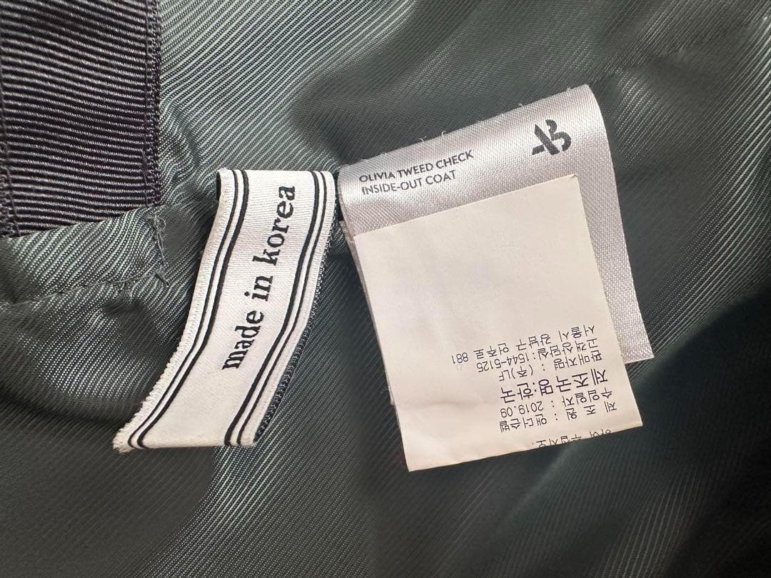 ANDERSSON BELL アンダーソンベル　チェック コート　韓国ブランド