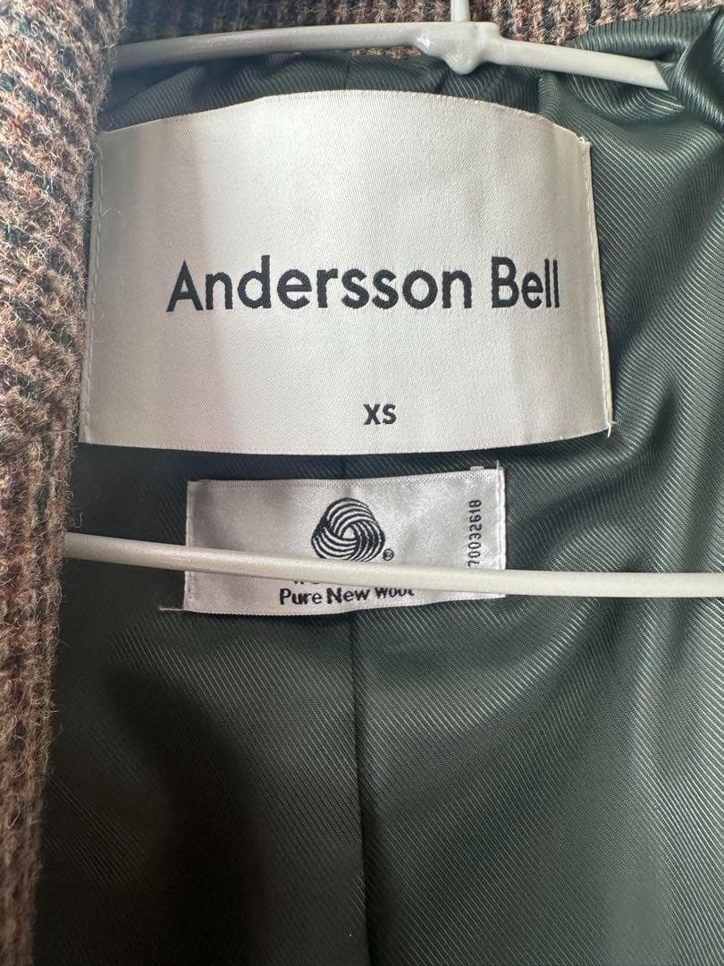ANDERSSON BELL アンダーソンベル　チェック コート　韓国ブランド