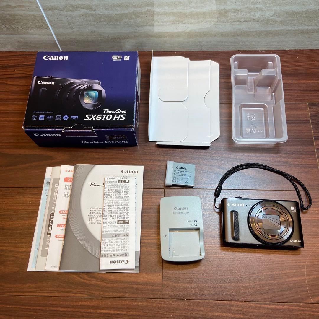 Canon PowerShot SX610 HS デジカメ 4870