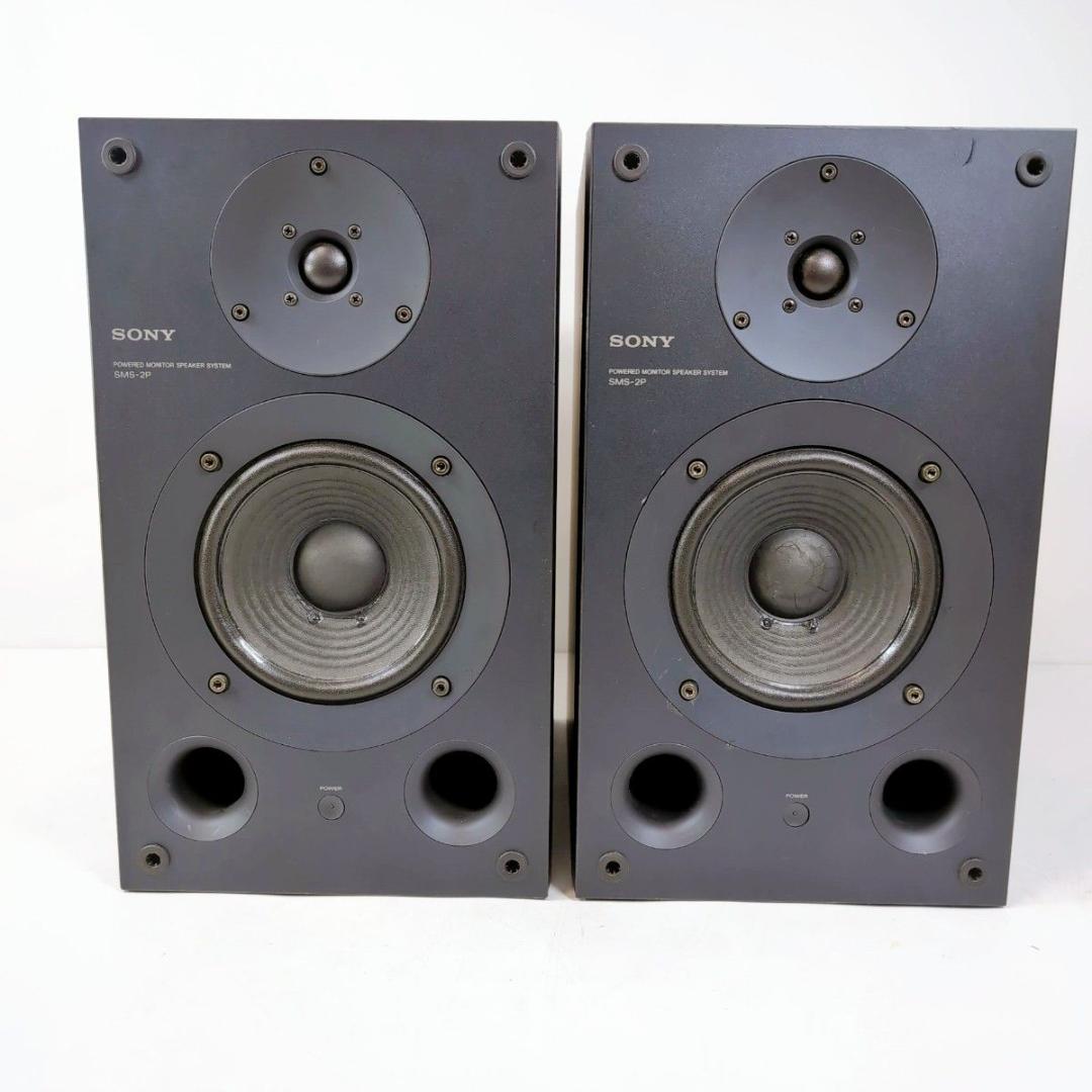 SONY ソニー SMS-2P パワードスピーカー ペア スタジオモニター