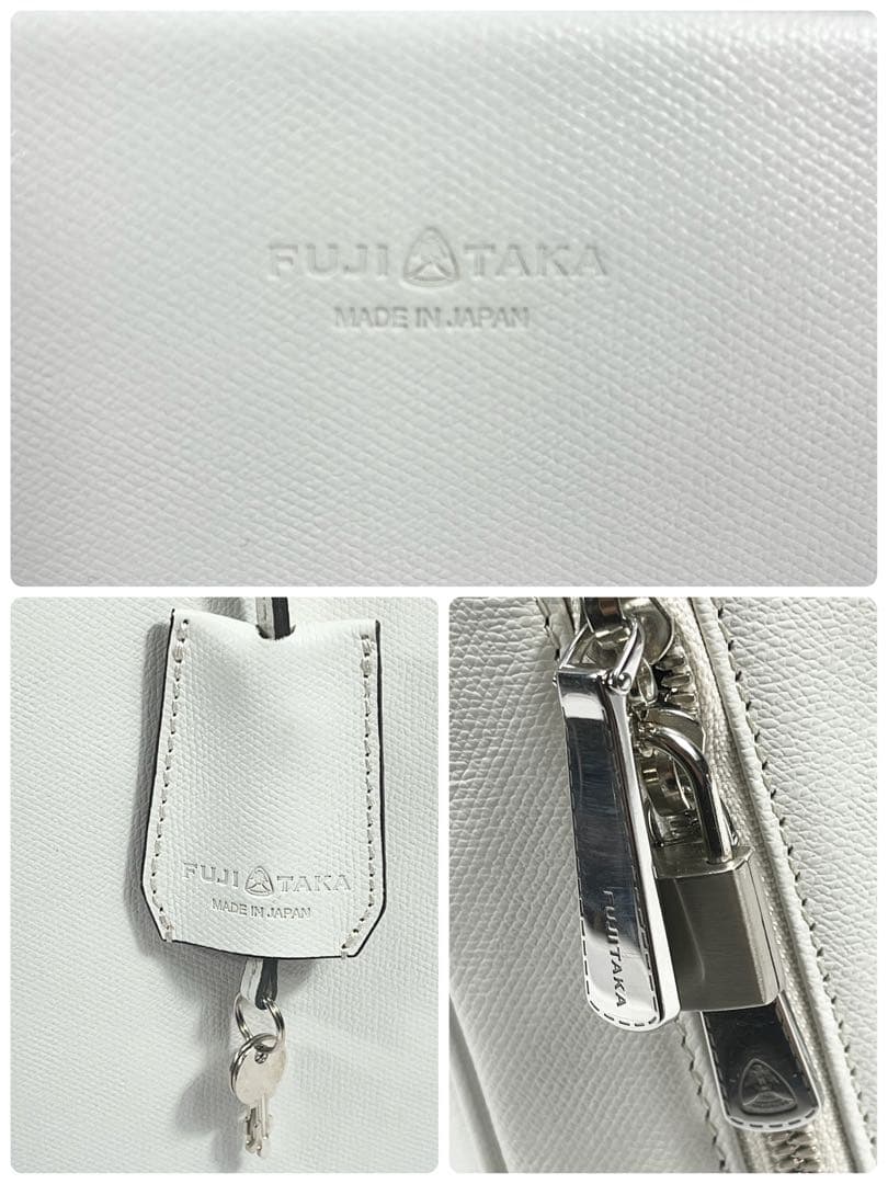 ✨美品 FUJITAKA A4収納可能 ブリーフケース ビジネス 南京錠