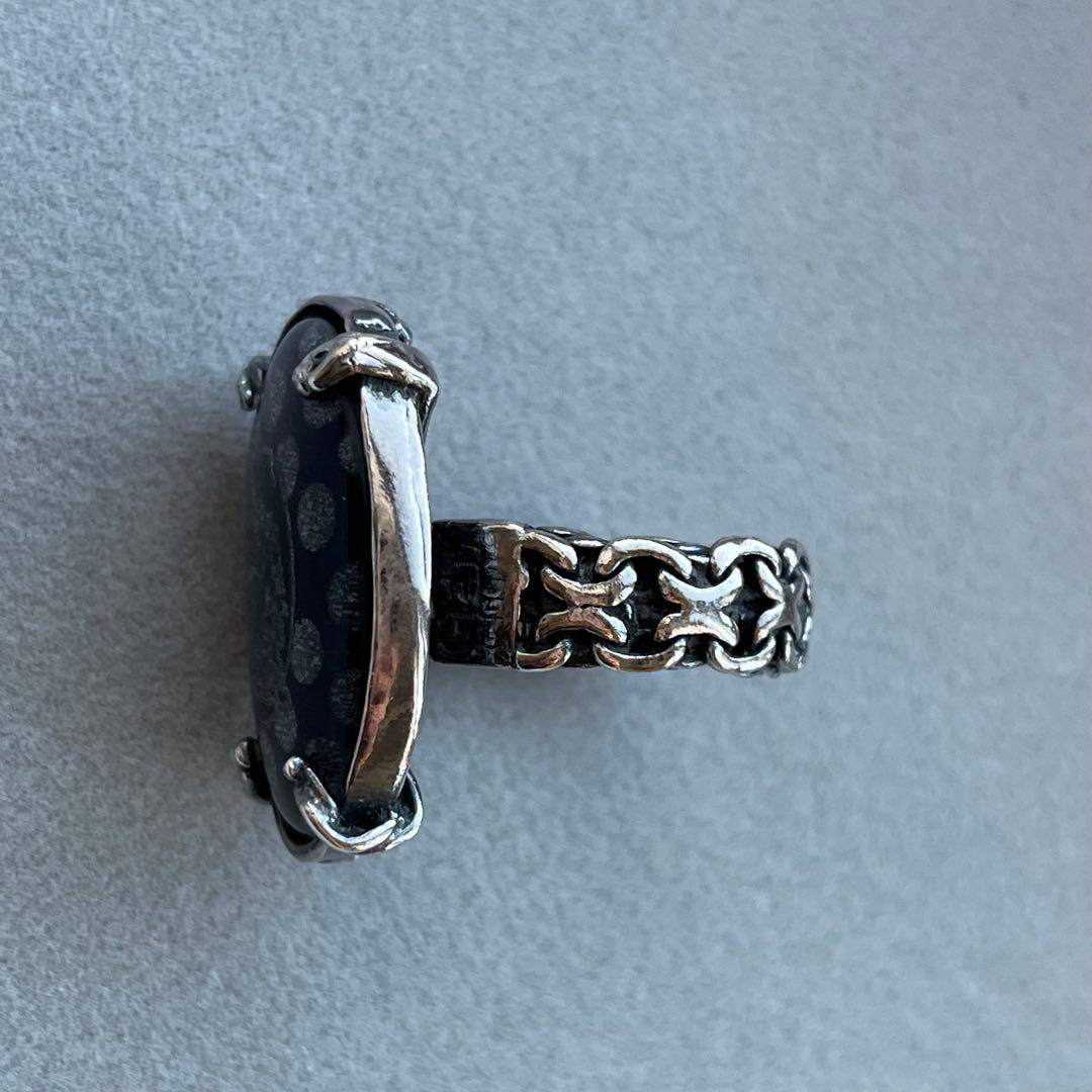 ジェムキングダム　ユニコーン　ドット　ストーン　リング　925 シルバー