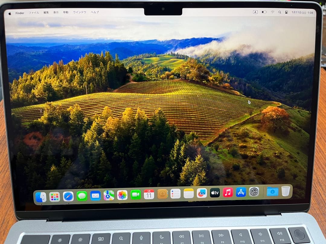 【美品】Apple MacBook Air M2 8GB 13.6インチ