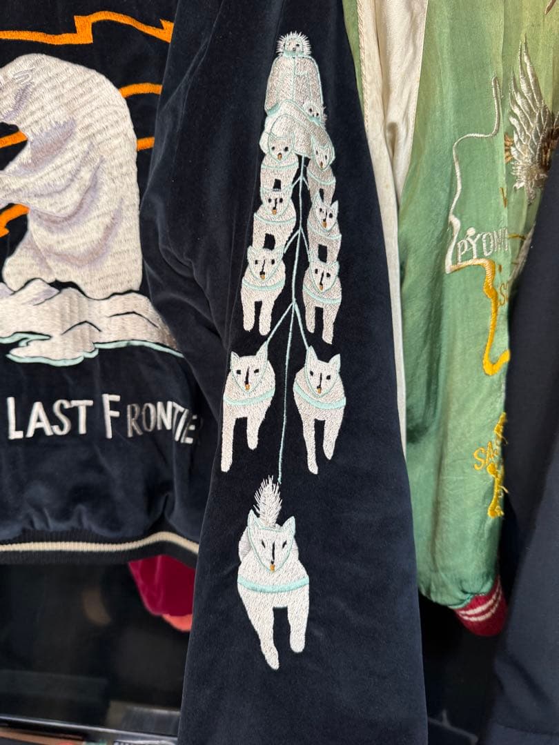 激レア 東洋エンタープライズ アラスカ 別珍 スカジャン XL