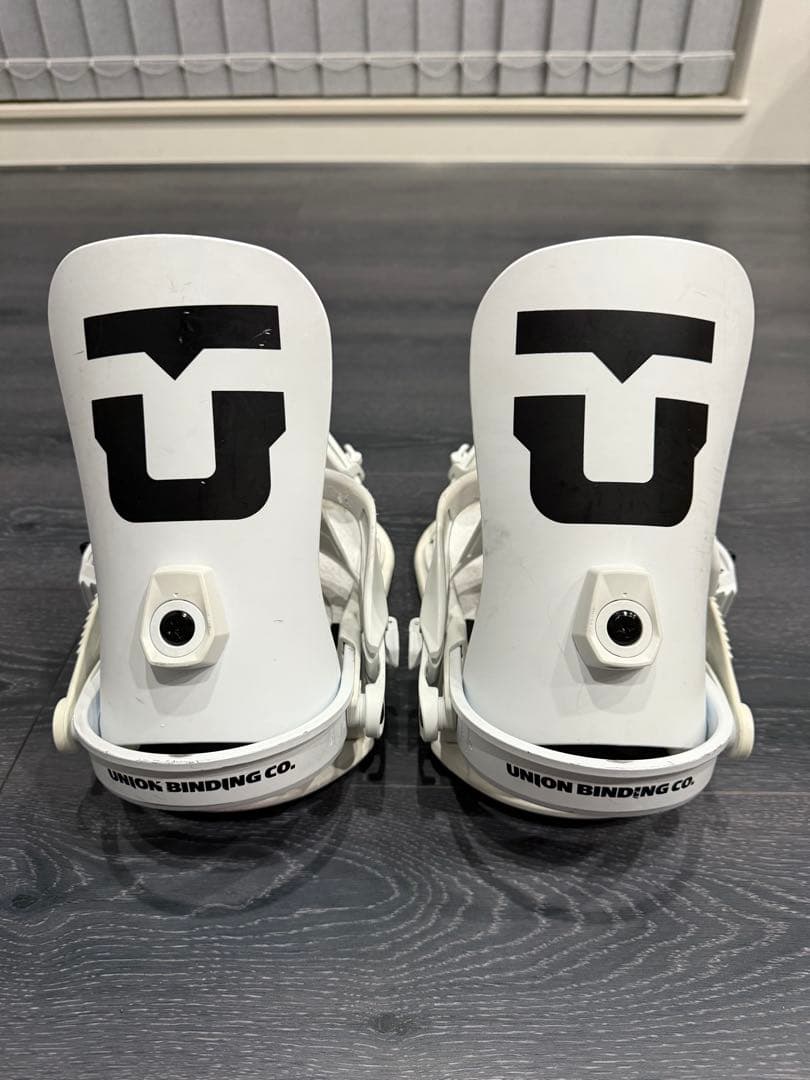 UNION BINDING CO. スノーボードビンディング ホワイト