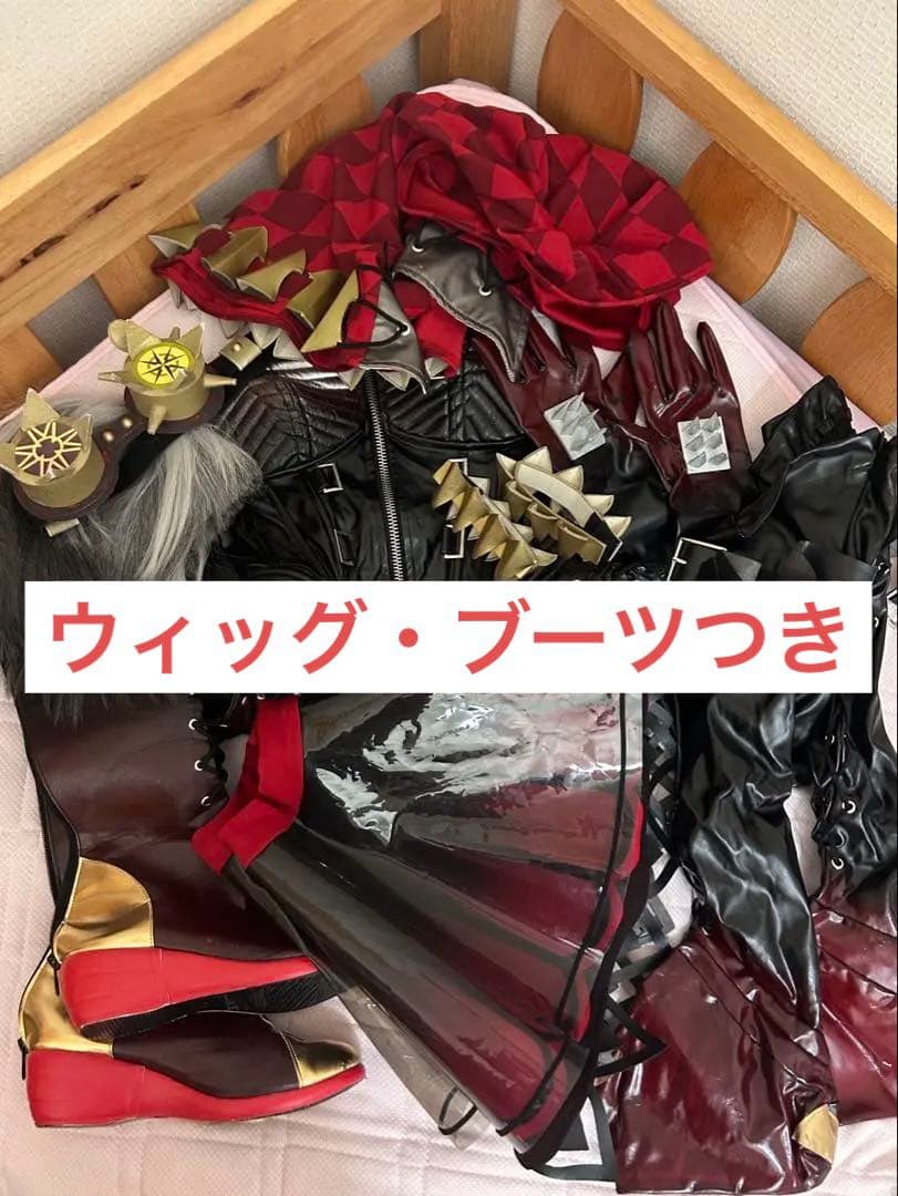 機械技師 第5人格 赤ずきん フルセット コスプレ 衣装 ウィッグ ブーツ 靴