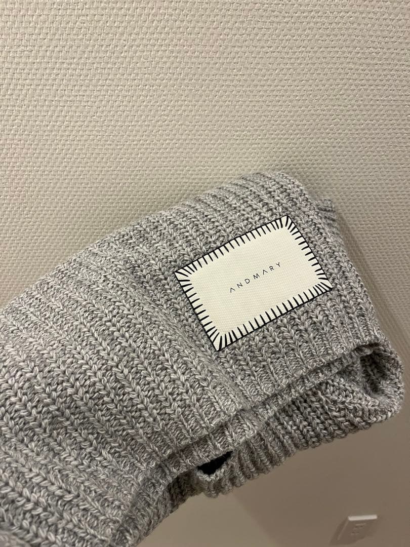 ワンピース andmary mel knit mini dress