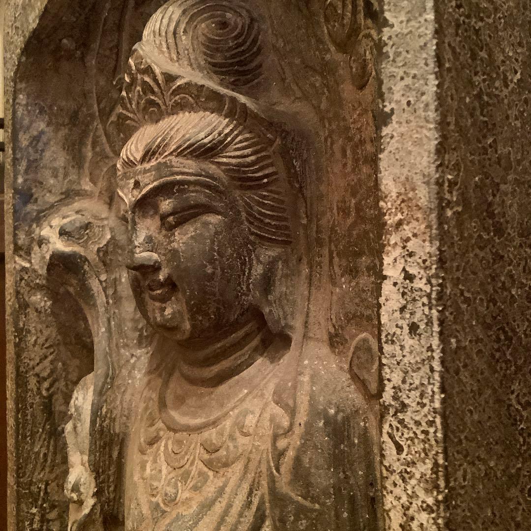 ガ(賀)様売約keep…中国初唐・末期「名品・石仏龕」南北朝時代・大乗仏教寺院