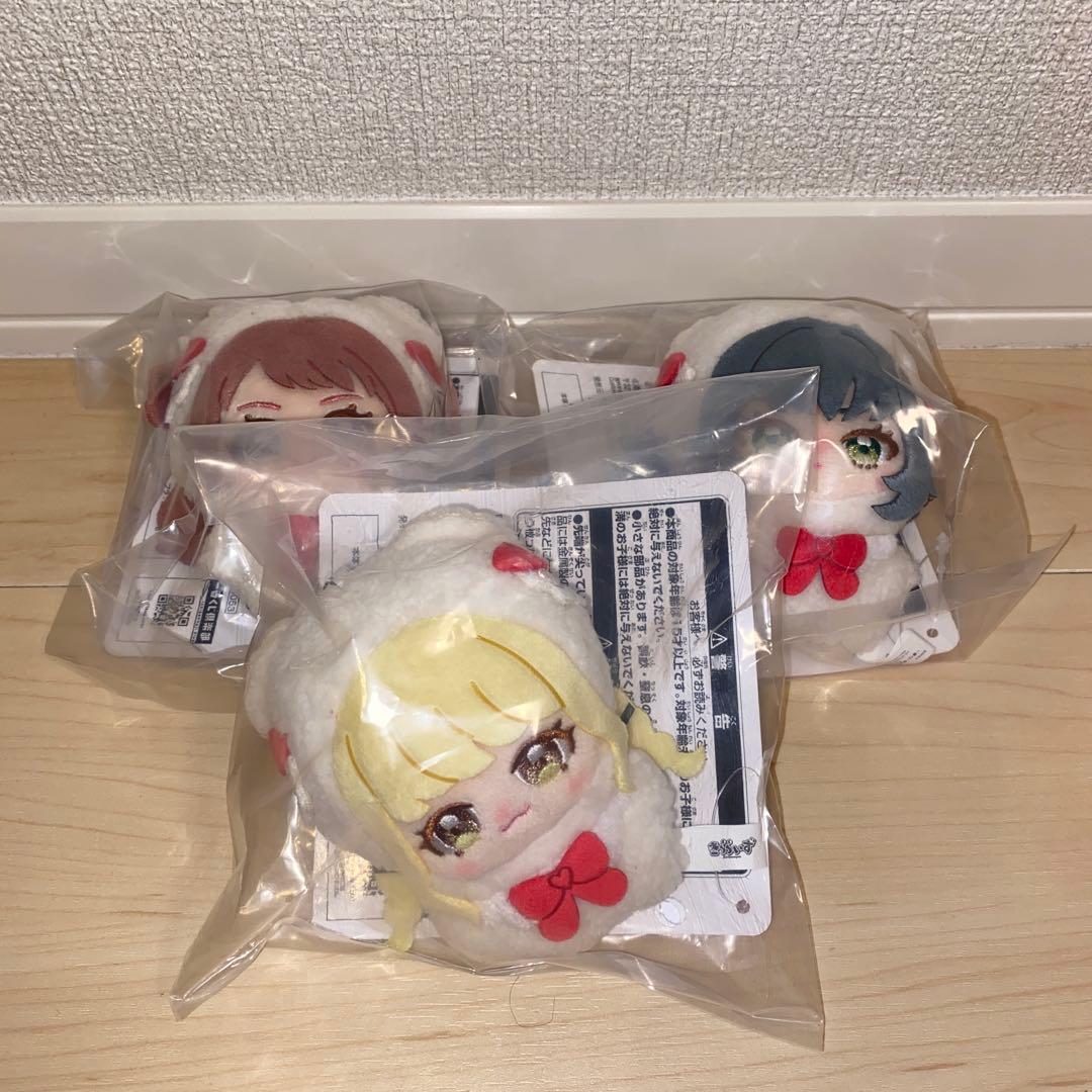 一番くじ　学マス　F賞　きららいずマスコット　3種セット