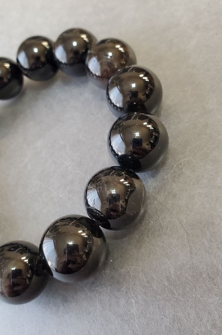 Capt♪　天然モリオンブレスレット2本セット