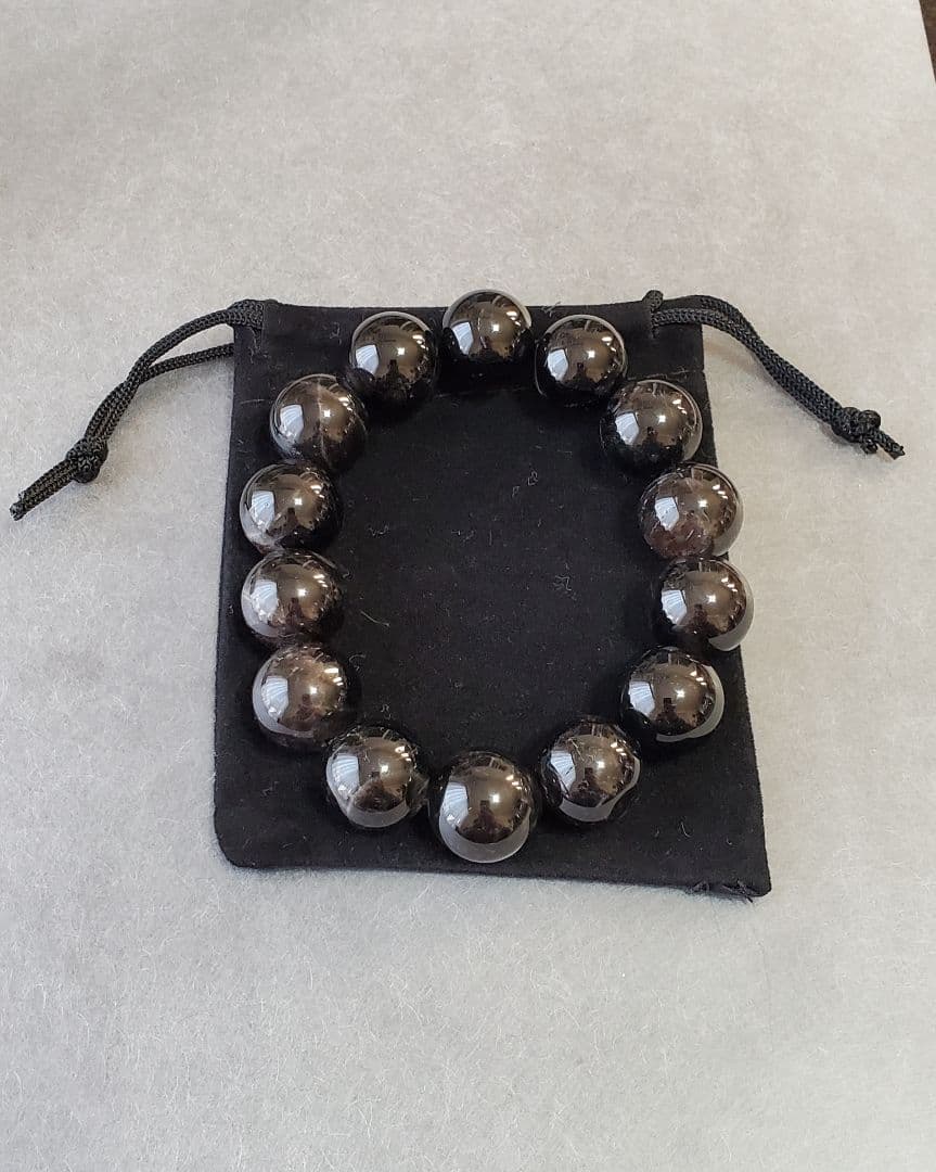 Capt♪　天然モリオンブレスレット2本セット