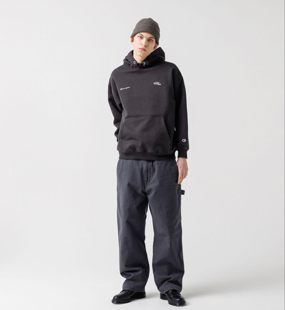 WTAPS x Champion Academy パーカー XLサイズ　ブラック