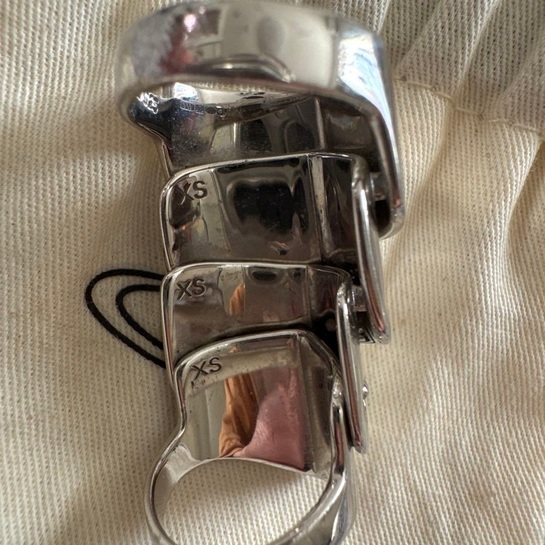 Vivienne Westwood アーマーリング シルバー xs