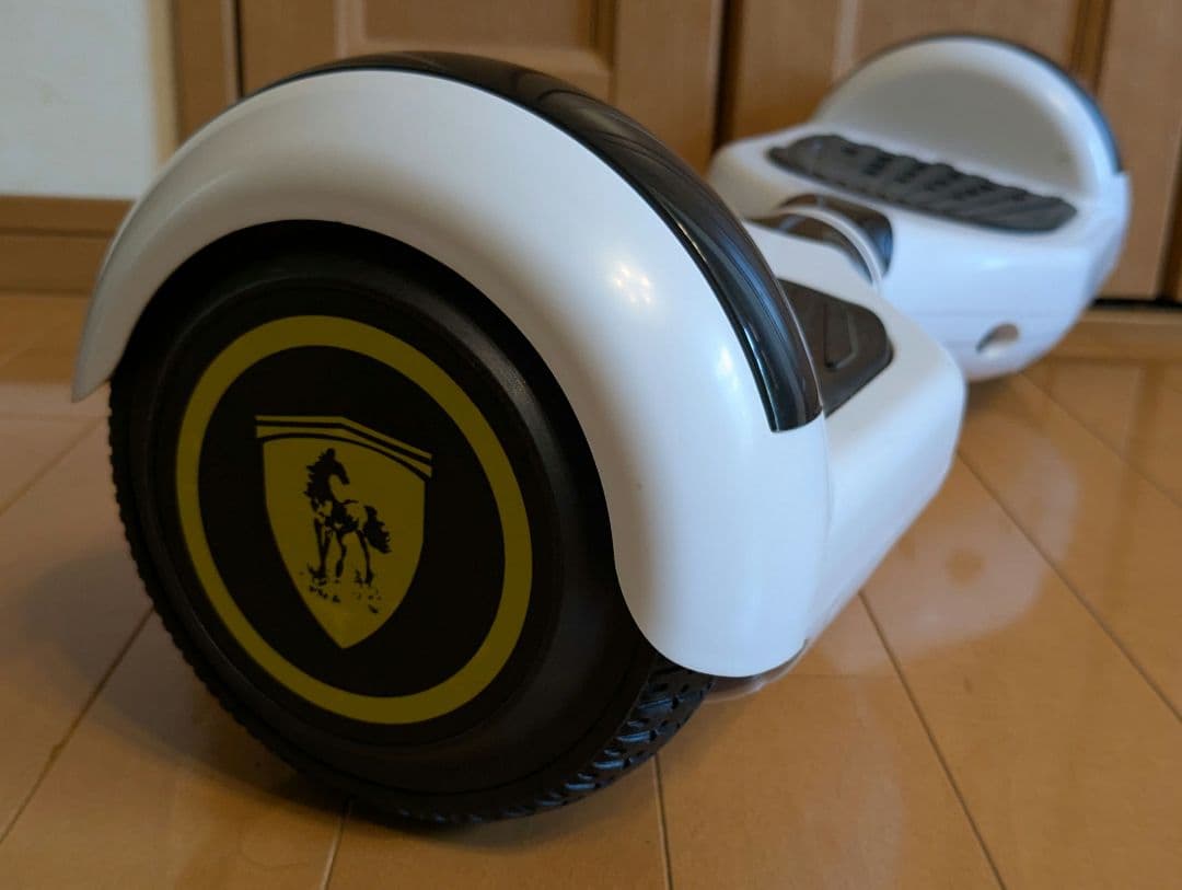 バッテリー新品 ホワイト バランススクーター　ミニセグウェイ