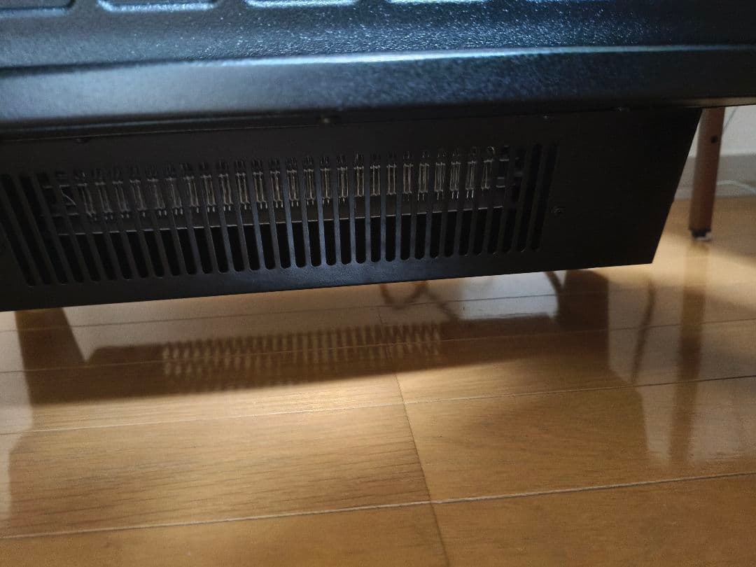 ルシア セラミックファンヒーター 1200W　リモコン付き