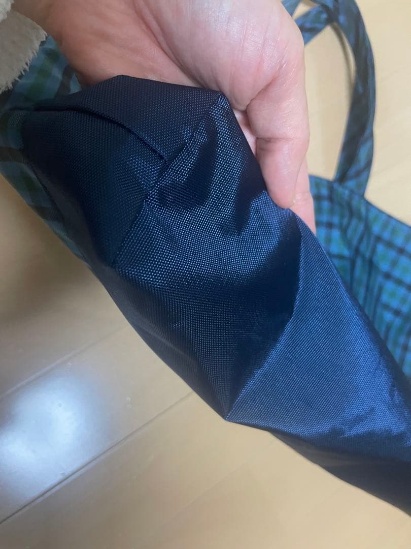 ファミリア　グリーンチェック 完売品