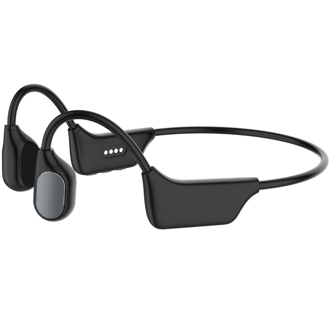 集音器 骨伝導 防水 イヤホン 軽量 ワイヤレス USB充電式 4段階音量調節