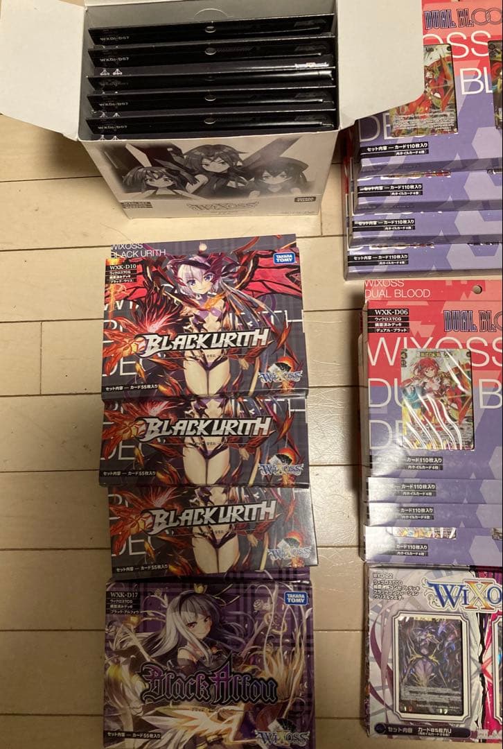 ウィクロス　スターター　構築済　まとめ　　wixoss