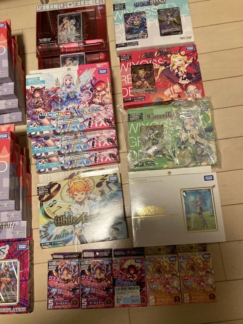 ウィクロス　スターター　構築済　まとめ　　wixoss