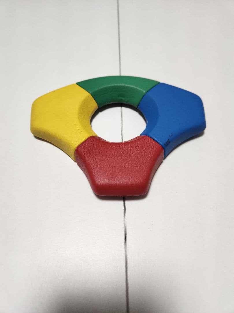 MOMO(イタリア製)のベネトンカラーのステアリングとシフトノブ及びホーンボタン