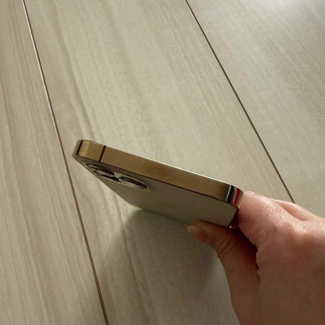 【美品】iPhone12Pro 128GB ゴールド Simフリー　iFace