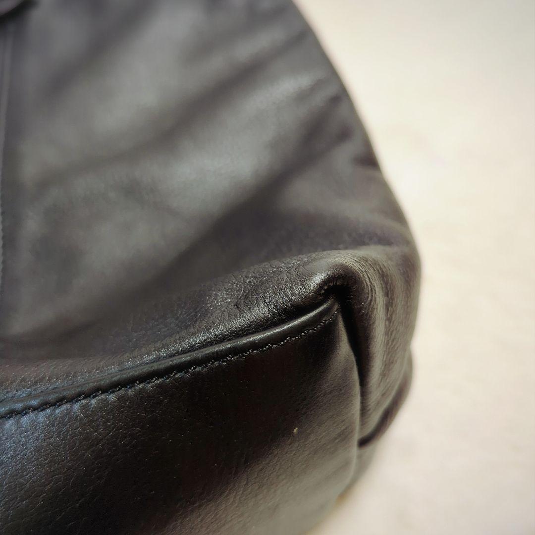 美品　ドルチェ&ガッバーナ　本革レザー　2wayトートバッグ ブラック