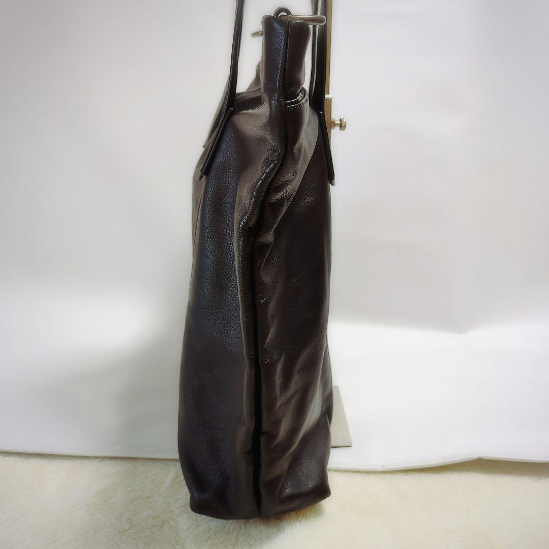 美品　ドルチェ&ガッバーナ　本革レザー　2wayトートバッグ ブラック