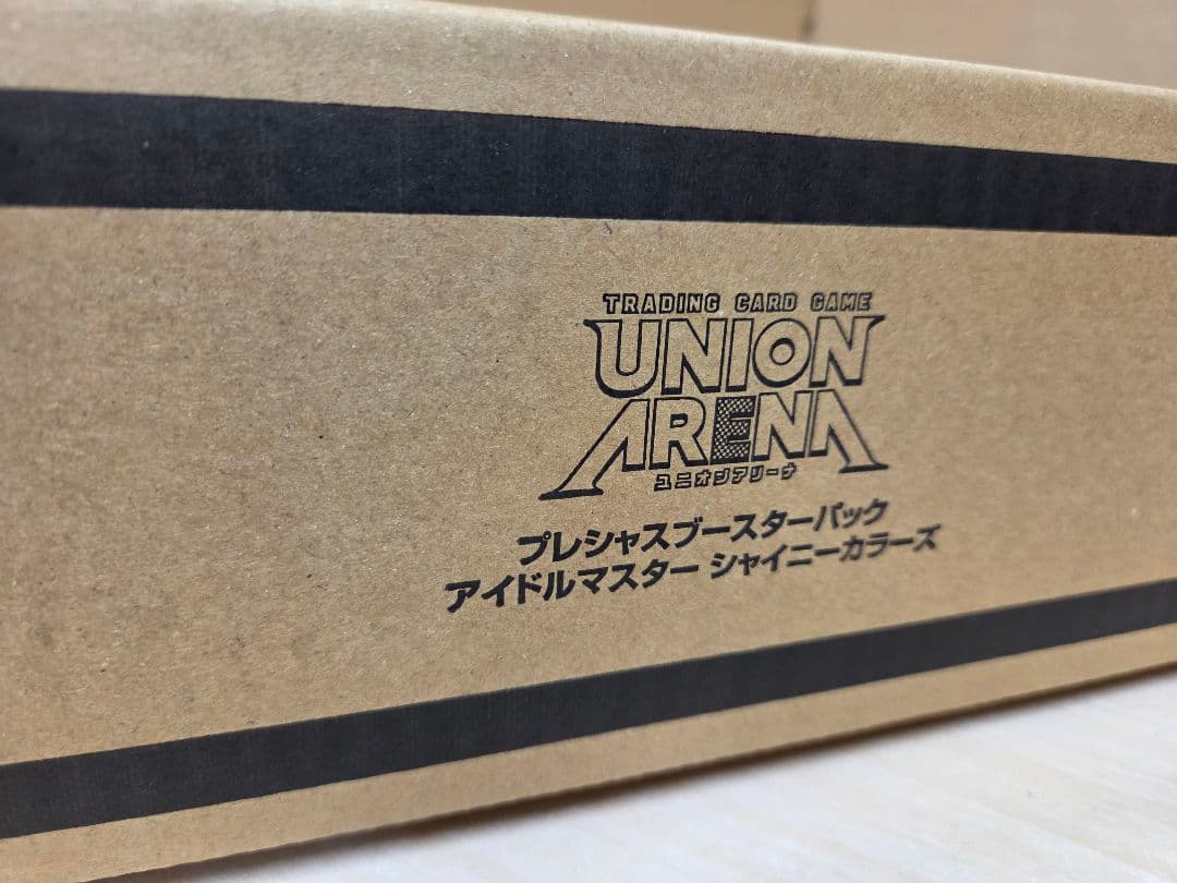 ユニオンアリーナ アイドルマスター シャイニーカラーズ　未開封カートン