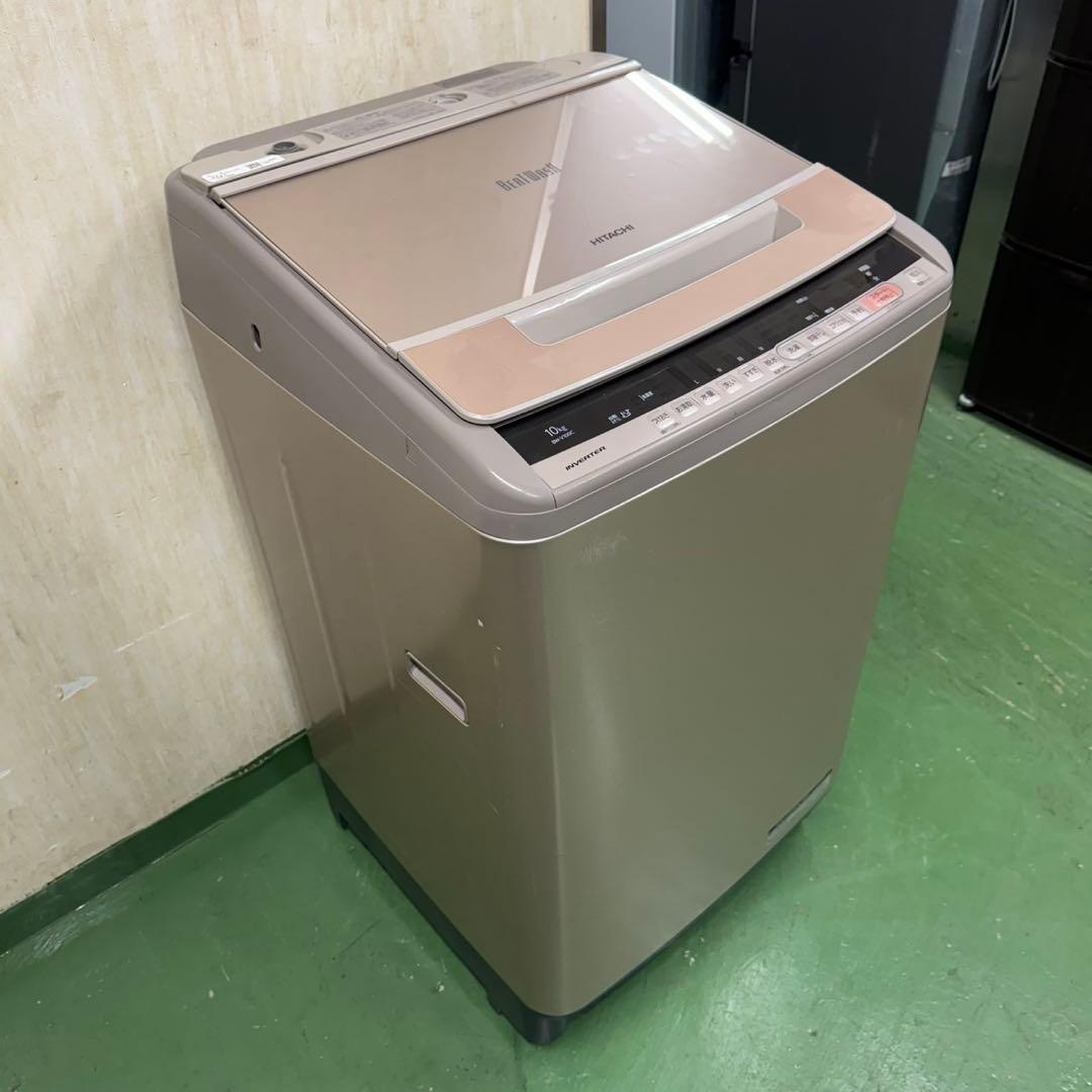 71★2019年製★日立　洗濯機　10KG 大型　ビートウォッシュ　インバーター