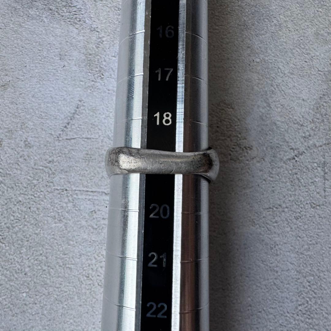 ヴィンテージ US ARMY マニラリング シルバー925 19号 USA製