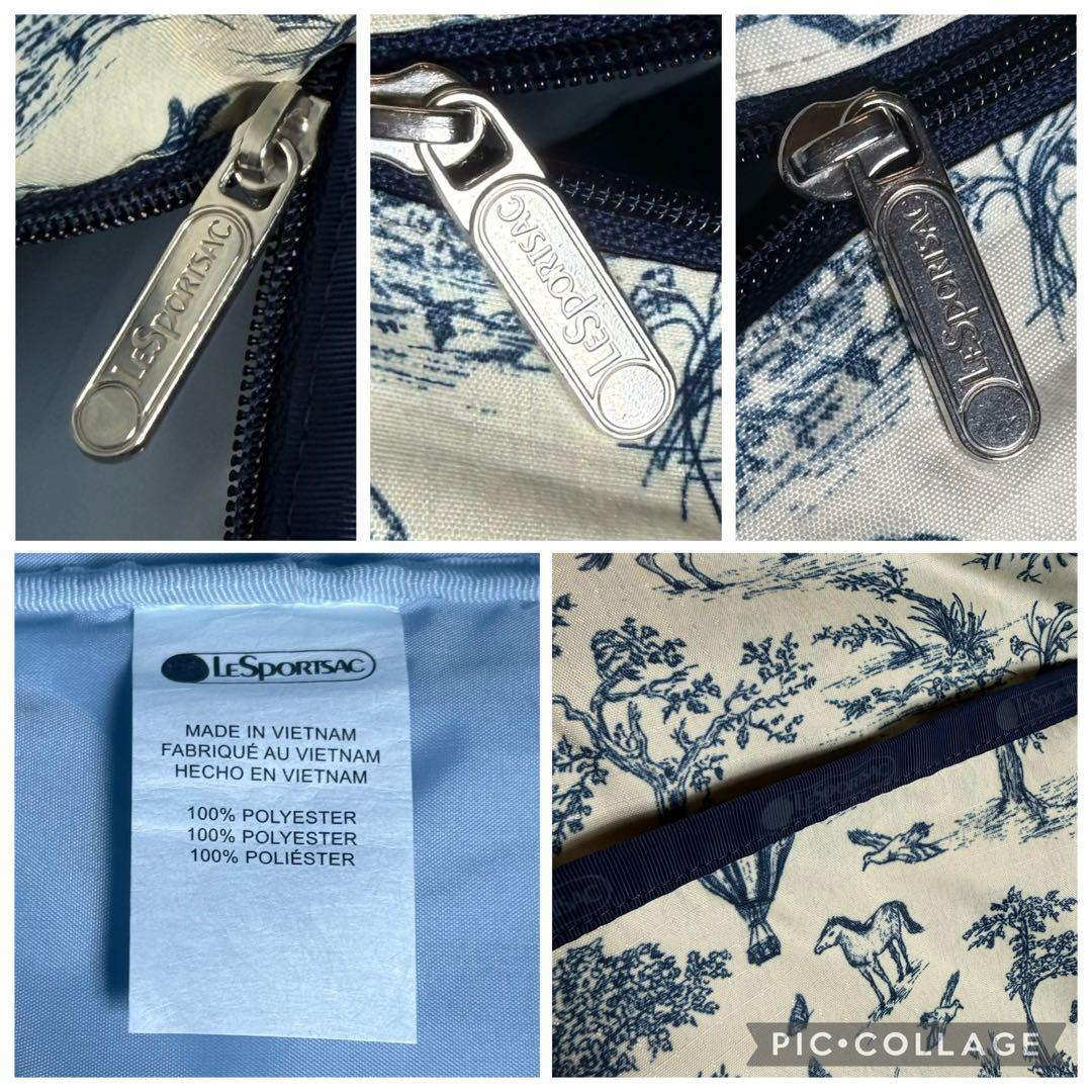 ほぼ未使用 レスポートサック トワルドジュイガーデン リュックサック 希少