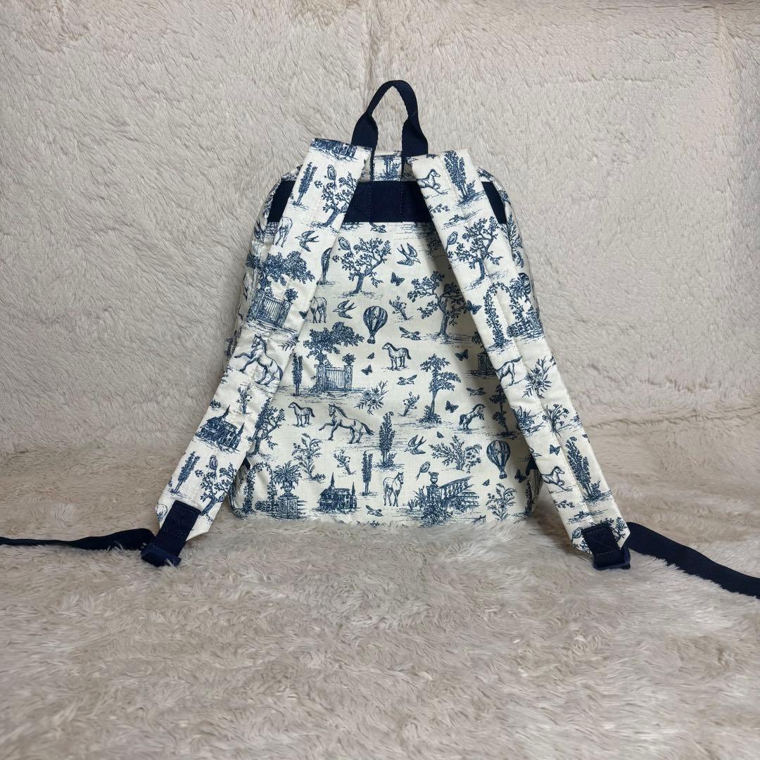 ほぼ未使用 レスポートサック トワルドジュイガーデン リュックサック 希少