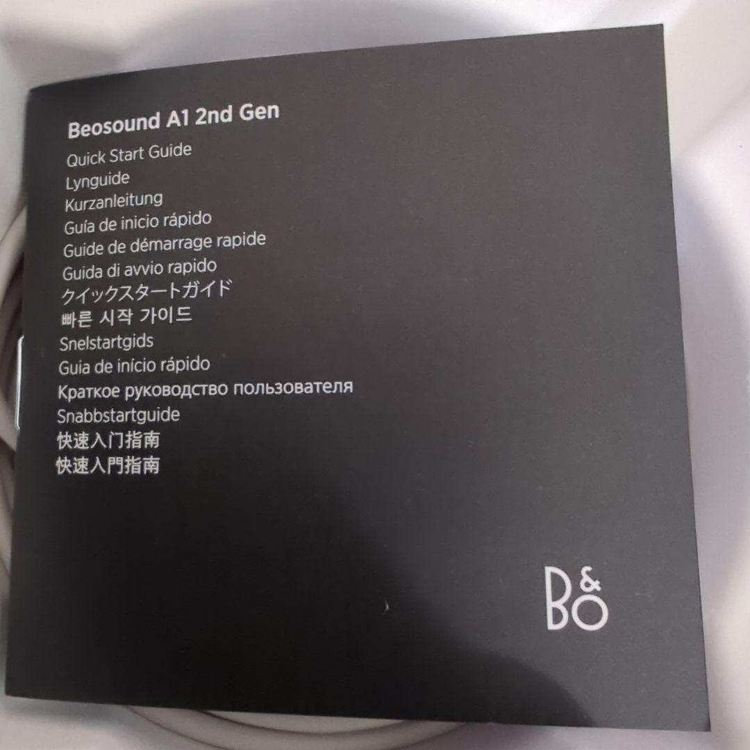 スピーカー・ウーファー Bang&Olufsen Beosound A1 2nd Gold Tone