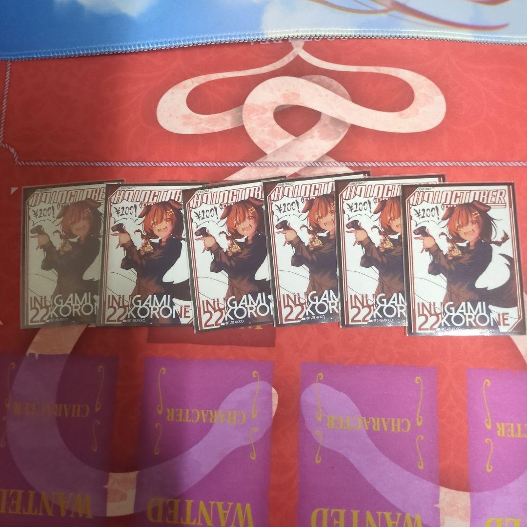 ホロカ　戌神ころね デッキ セレブレーション 　ころねスリーブ　補助パーツ付き