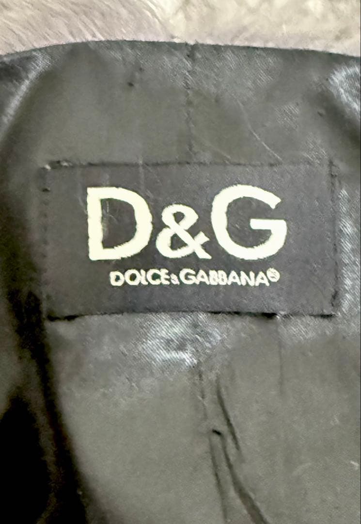 レア♪D&G ドルガバ ウール ファーベスト ファーショール 襟巻き