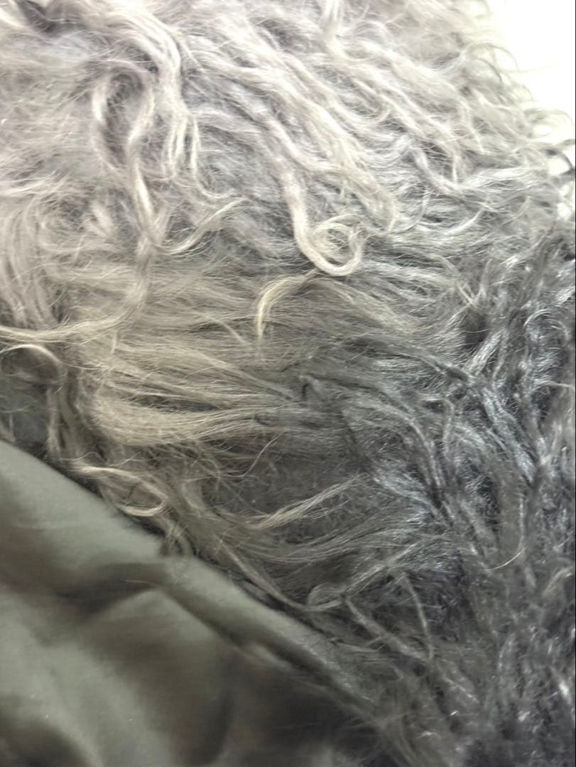 レア♪D&G ドルガバ ウール ファーベスト ファーショール 襟巻き