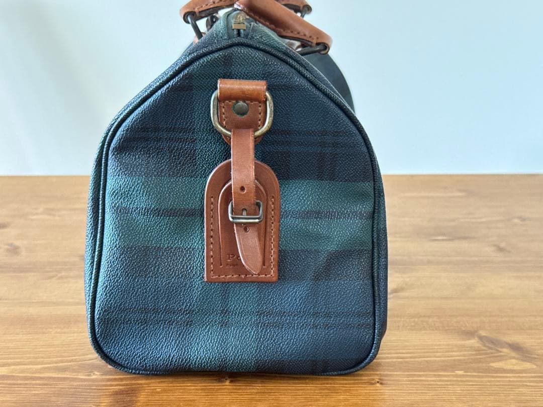 Polo Ralph Lauren タータンチェック ボストンバッグ