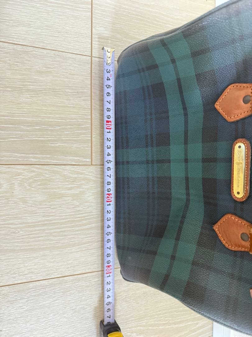 Polo Ralph Lauren タータンチェック ボストンバッグ