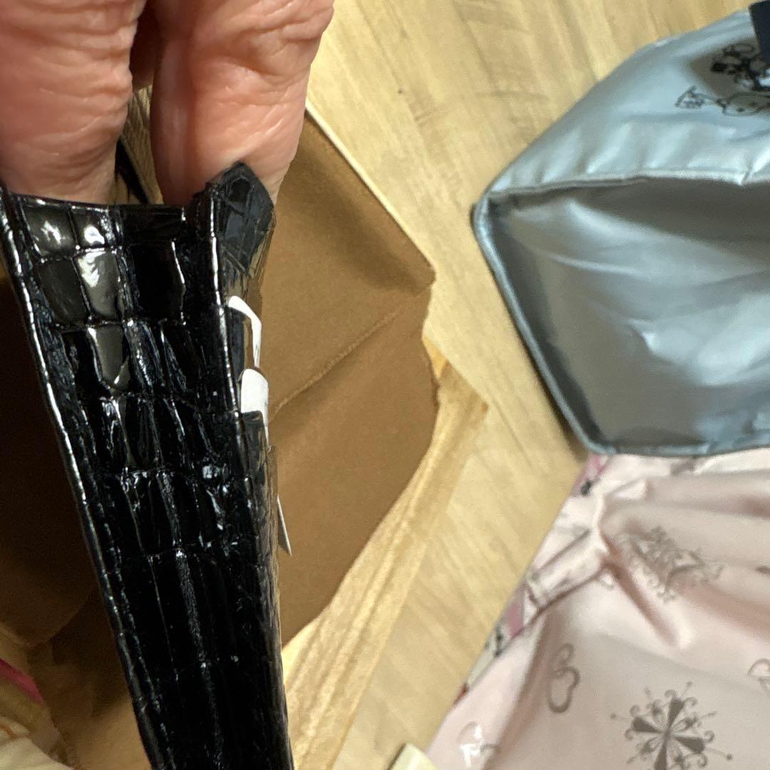 わいえす JRA 黒 クロコダイルレザー 長財布 新品未使用