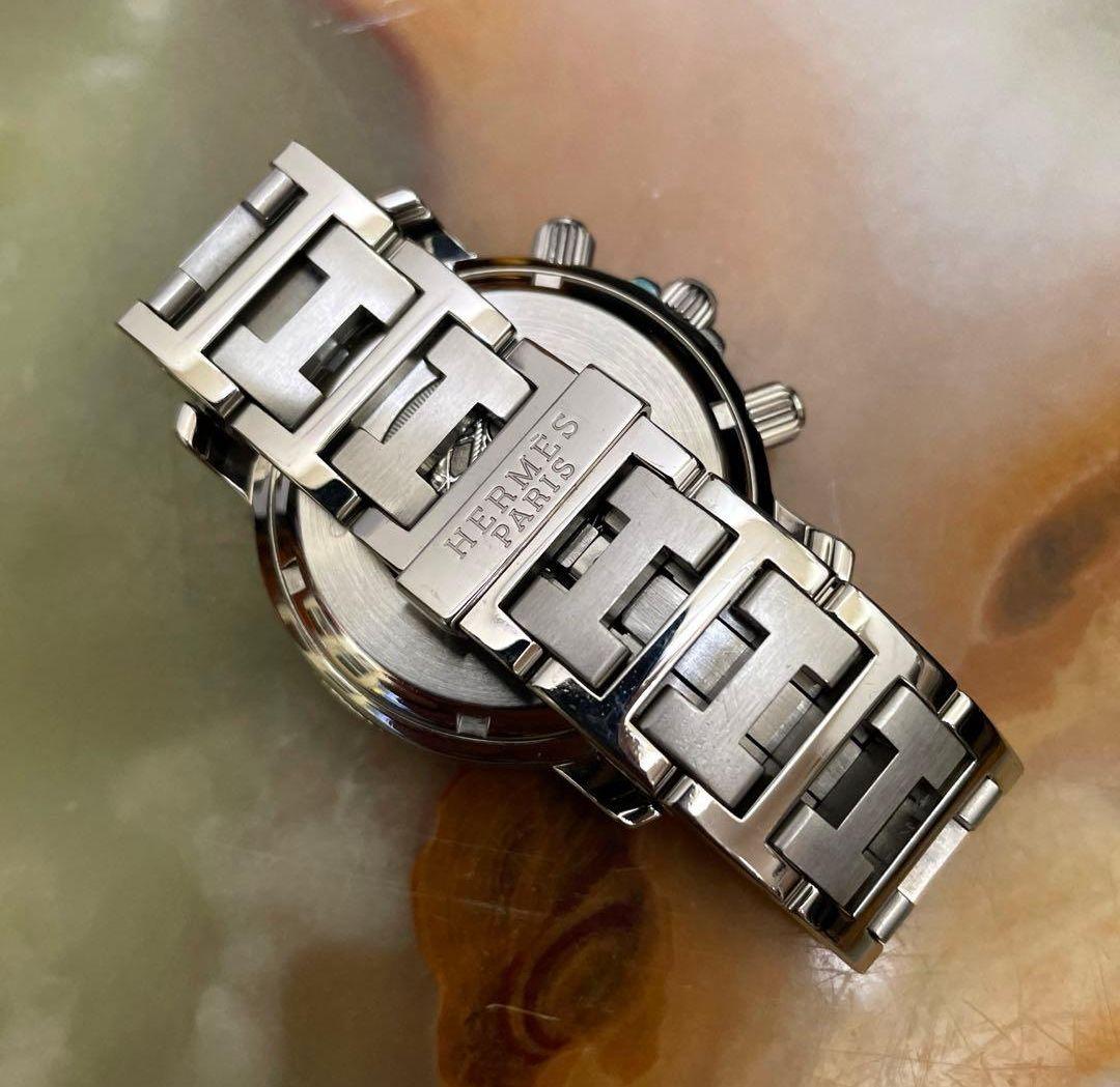 【HERMES】エルメスクリッパーダイバーズクロノグラフCL2.910腕時計