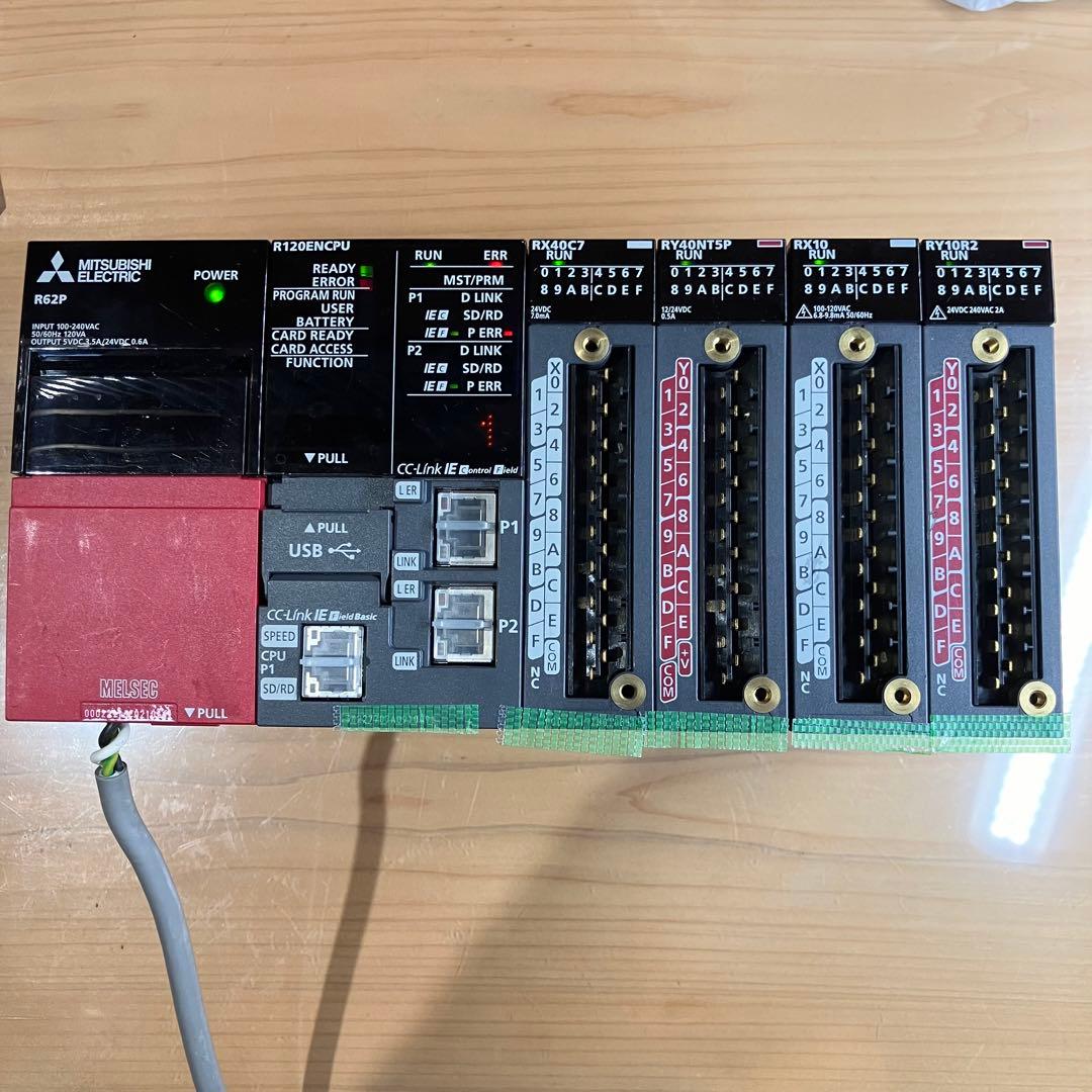 三菱電機 R120ENCPU シーケンサセット