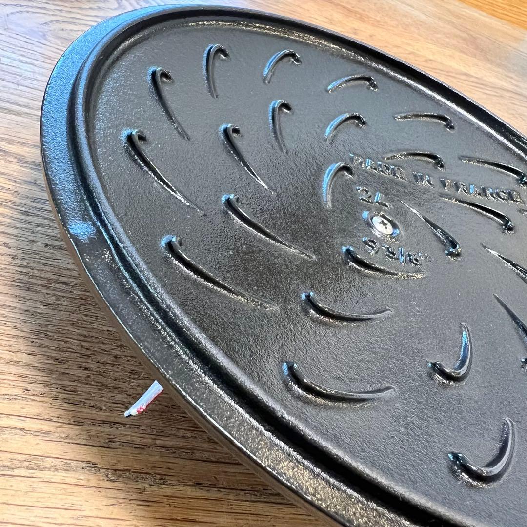 【美品】staub ブライザー 24cm ソテーパン 箱付き ブラック